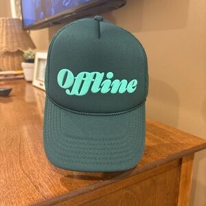 Green 'Offline' Trucker Hat